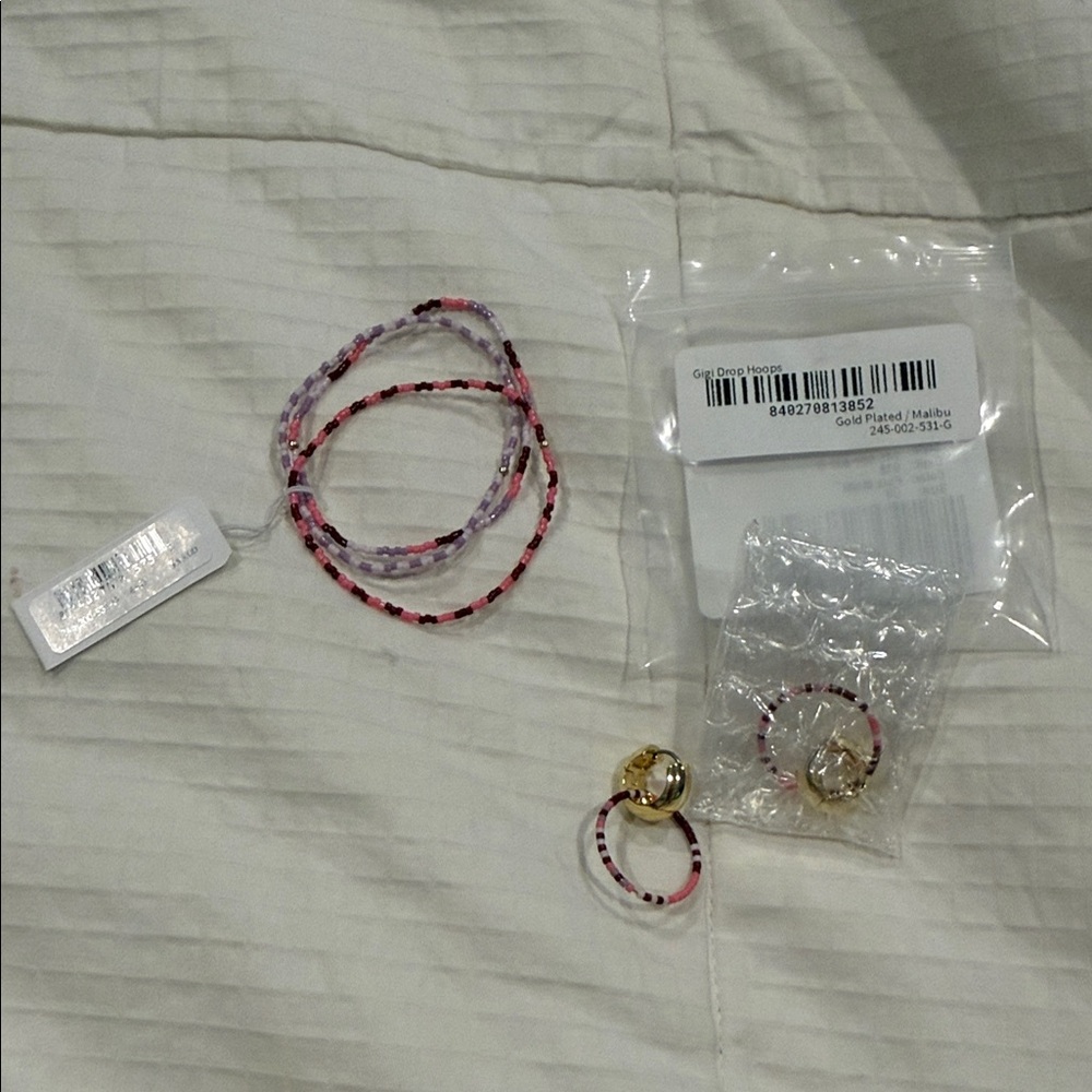 Gorjana Earrings and Bracelet Set - NWT